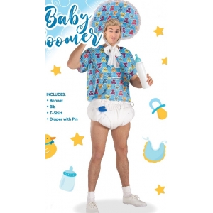 Baby Costume Baby Boomer - Adult Mens Costumes